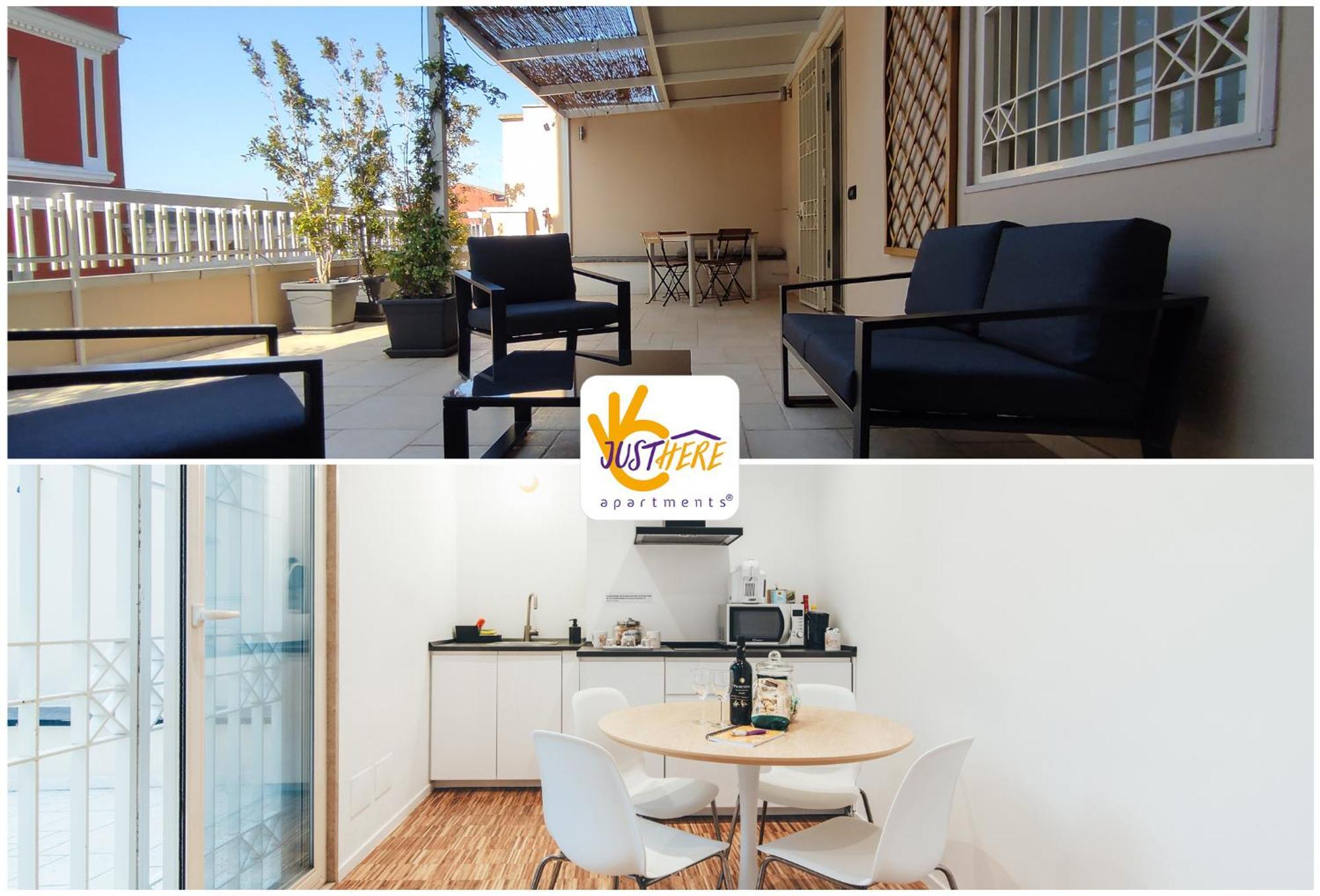 Just Here Apartments - La Terrazza Bari Dış mekan fotoğraf